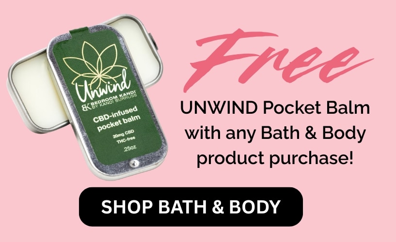 Free Unwind Pocket Balm with bath and body purchase