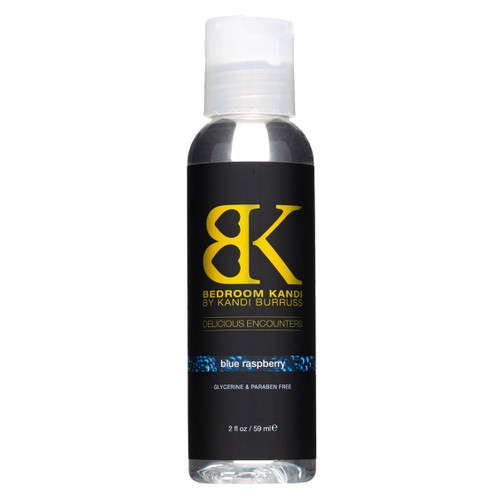 Delicious Encounters Lubricant in a 2oz bottle in Blue Raspberry