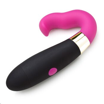 The I'm Hooked curved g-spot massager on a white background.