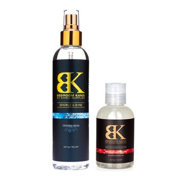 Delicious Encounters Lubricant and Sparkle & Shine toy cleaner