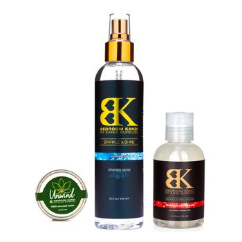 Toy cleaner lubricant and arousal balm