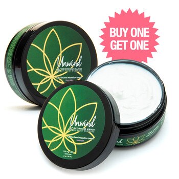 Get two unwind relaxation creams for the price of one!